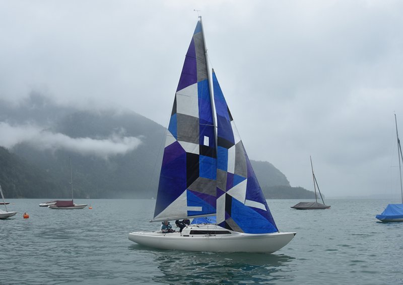 Raul Walch, Semaphore, une performance qui aura lieu directement sur le lac